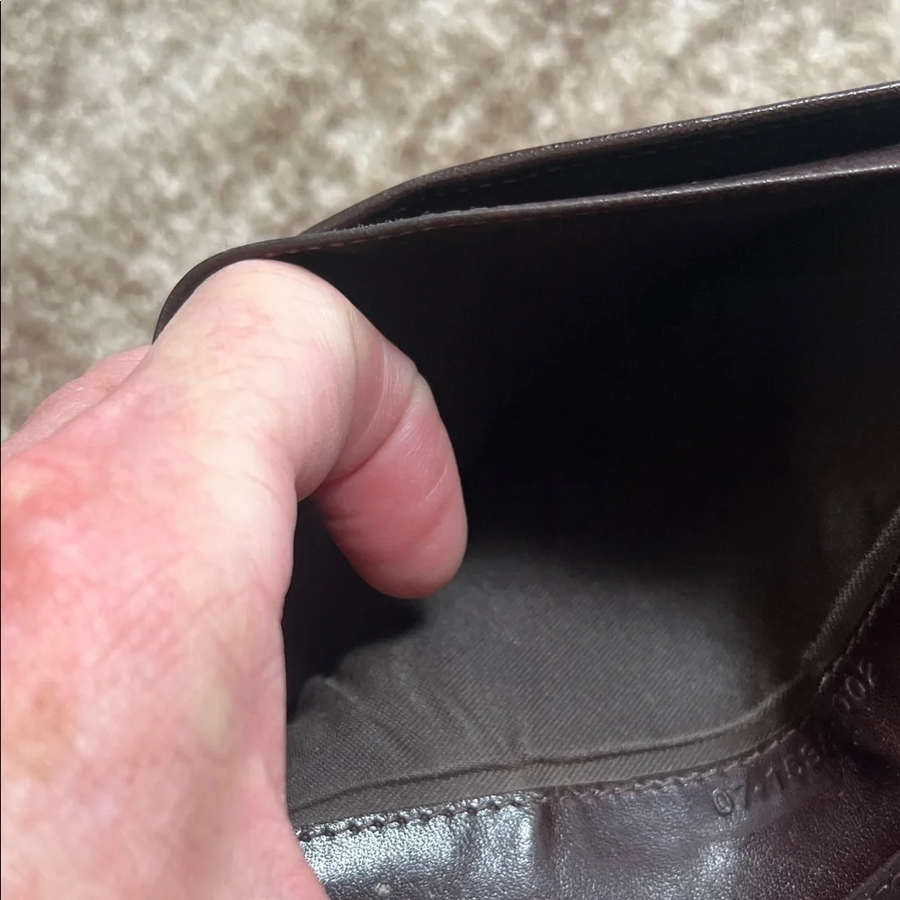 Fendi Brown and Black Zucca Long Wallet - Picture 6 of 13